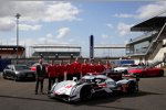 Das Audi-Team präsentiert den neuen R18 e-tron quattro