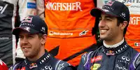 Sebastian Vettel, Daniel Ricciardo