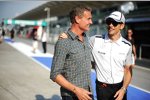 David Coulthard und Jenson Button (McLaren) 