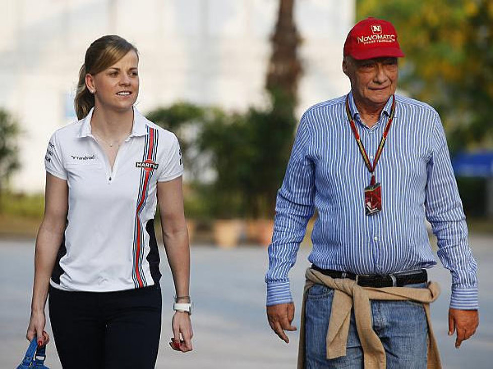 Susie Wolff, Niki Lauda