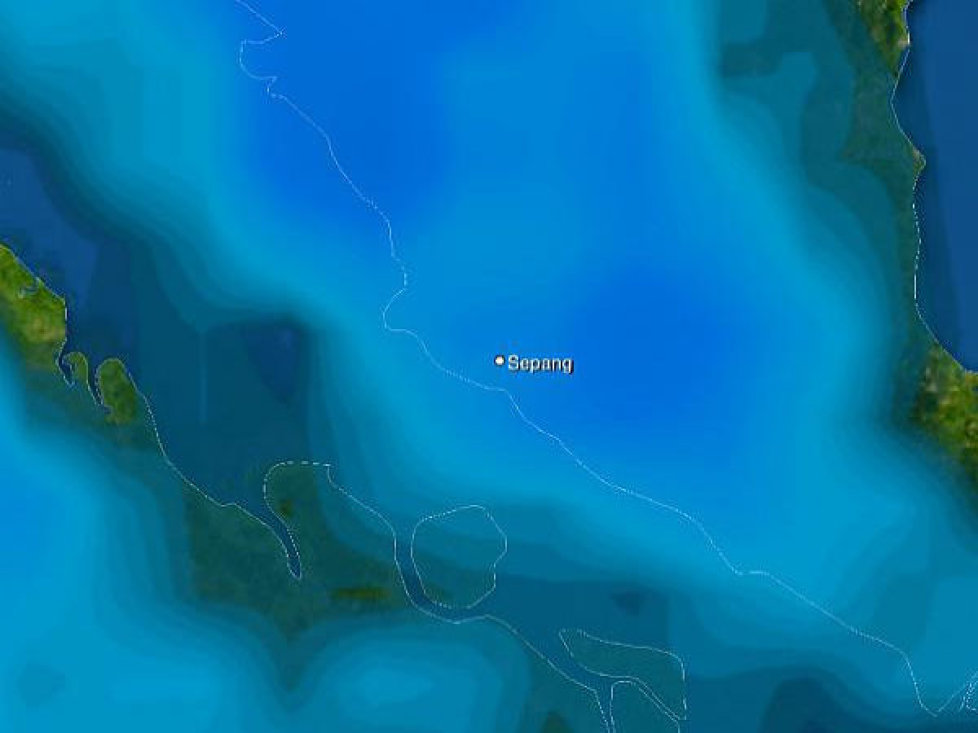 Wetterradar für den 29. April 2014, 16:00 Uhr, in Sepang