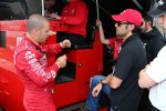 Tony Kanaan und Ganassi-Berater Dario Franchitti 