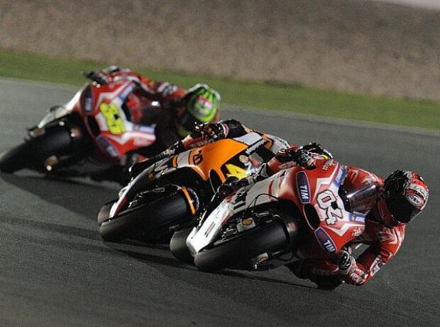 Cal Crutchlow, Andrea Dovizioso, Aleix Espargaro