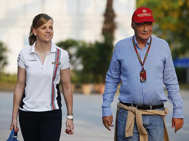 Susie Wolff, Niki Lauda Susie Wolff, Niki Lauda
