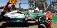 Bild zum Inhalt: Hamilton-Rätsel gelöst: Mercedes verhindert Debakel