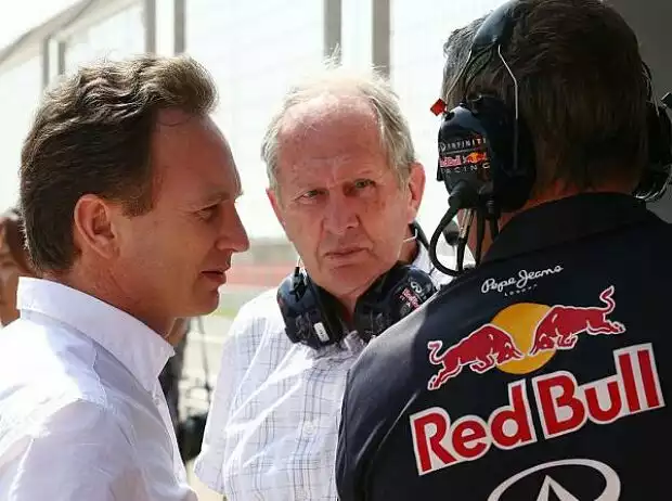 Christian Horner, Helmut Marko Titel-Bild zur News: Christian Horner, Helmut Marko