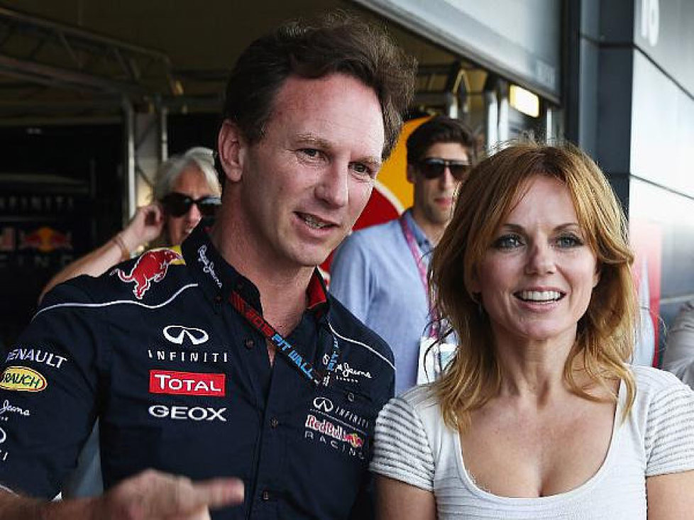 Christian Horner und Geri Halliwell