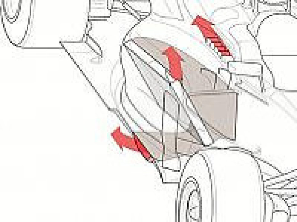 Kühlung am McLaren