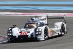 Timo Bernhard, Mark Webber und Brendon Hartley (Porsche) 