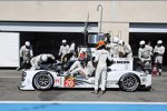 Timo Bernhard, Mark Webber und Brendon Hartley (Porsche) 