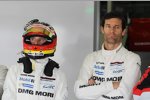 Timo Bernhard und Mark Webber (Porsche) 
