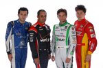 Die vier IndyCar-Kolumbianer 2014
