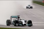 Lewis Hamilton (Mercedes) und Nico Rosberg (Mercedes) 