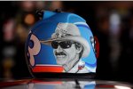 Aric Almirola (Petty) und sein königliches Helm-Design