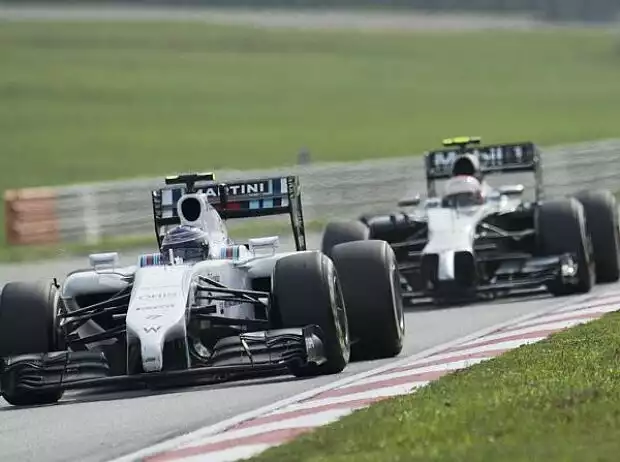 Titel-Bild zur News: Valtteri Bottas, Kevin Magnussen