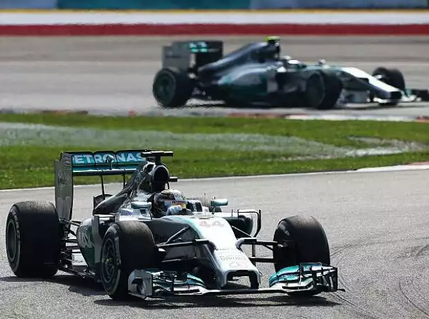 Lewis Hamilton, Nico Rosberg Titel-Bild zur News: Lewis Hamilton, Nico Rosberg