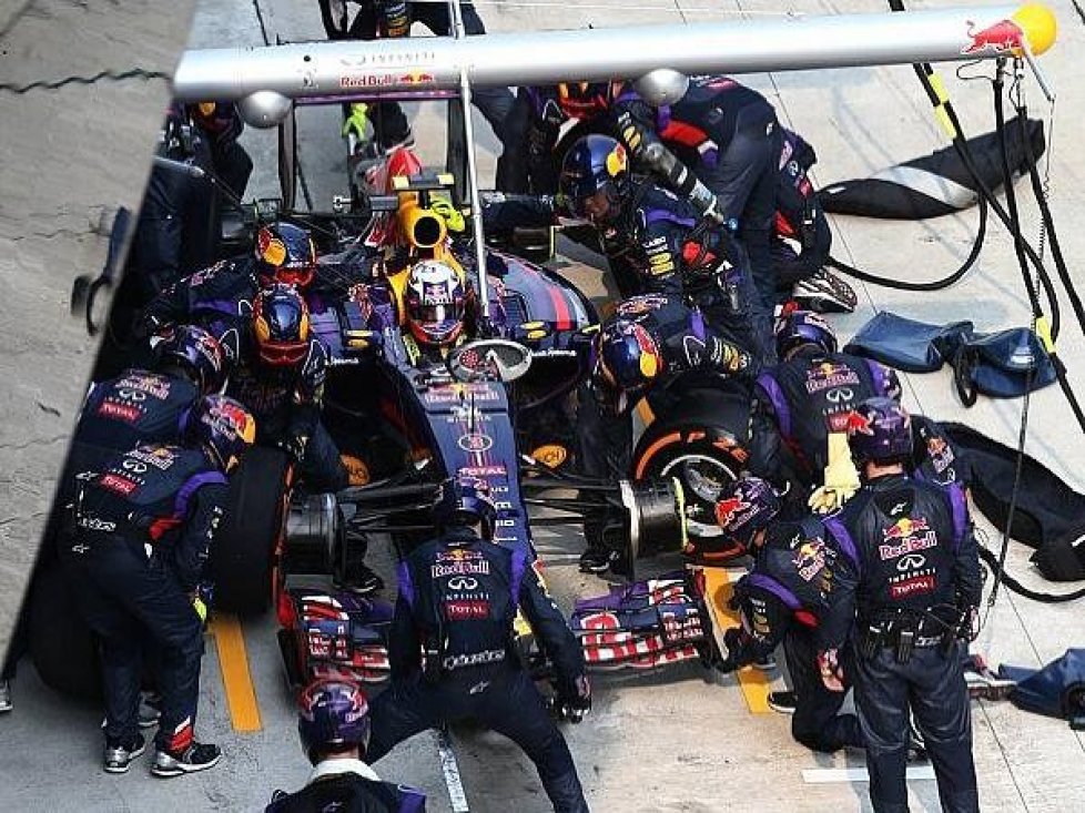 Daniel Ricciardo, Boxenstopp