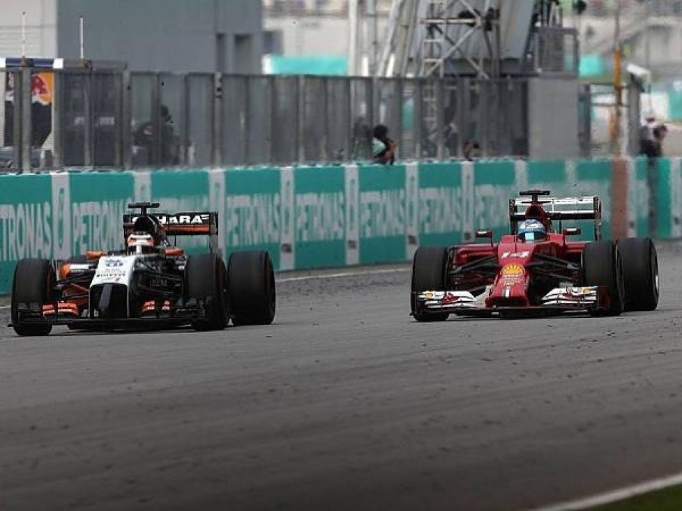 Nico Hülkenberg, Fernando Alonso