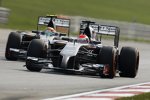 Adrian Sutil (Sauber) und Esteban Gutierrez (Sauber) 