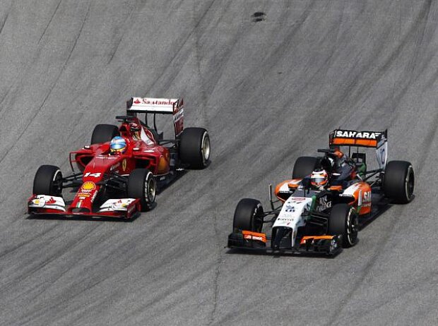 Nico Hülkenberg, Fernando Alonso Nico Hülkenberg, Fernando Alonso