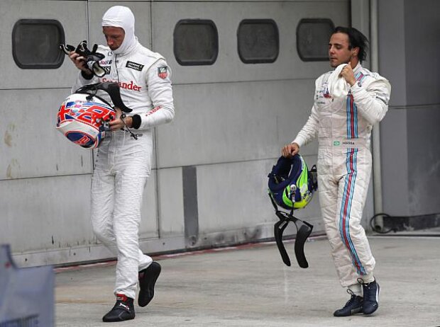 Jenson Button, Felipe Massa