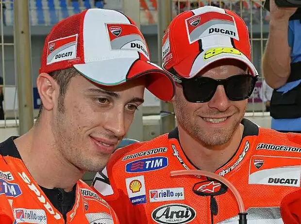 Titel-Bild zur News: Andrea Dovizioso, Cal Crutchlow