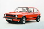 Den VW Golf I zeichnete Giorgetto Giugiaro, hier die GTI-Version 