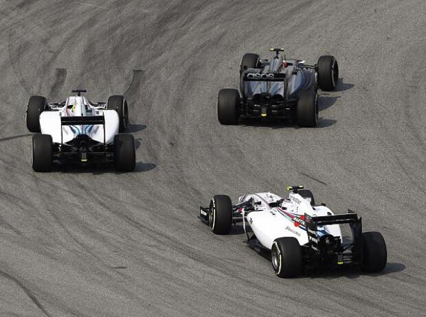 Kevin Magnussen, Felipe Massa, Valtteri Bottas