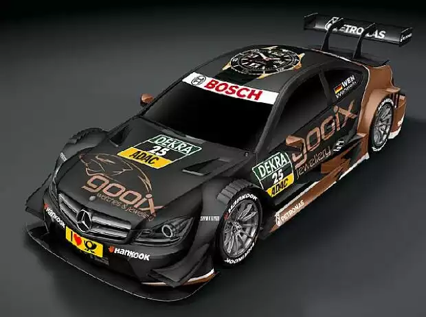 Der Mücke-Mercedes von Pascal Wehrlein Titel-Bild zur News: Der Mücke-Mercedes von Pascal Wehrlein