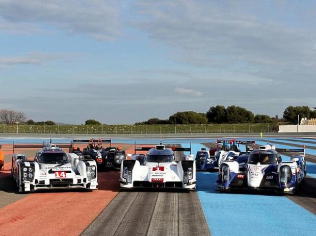 Romain Dumas, Neel Jani, Marc Lieb, Tom Kristensen, Loic Duval, Allan McNish, Alexander Wurz, Kazuki Nakajima Romain Dumas, Neel Jani, Marc Lieb, Tom Kristensen, Loic Duval, Allan McNish, Alexander Wurz, Kazuki Nakajima