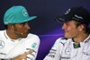 Bild zum Inhalt: Rosberg und Hamilton im Duell der Freunde