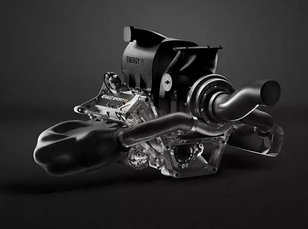 Renault-V6-Antreibsstrang Titel-Bild zur News: Renault-V6-Antreibsstrang