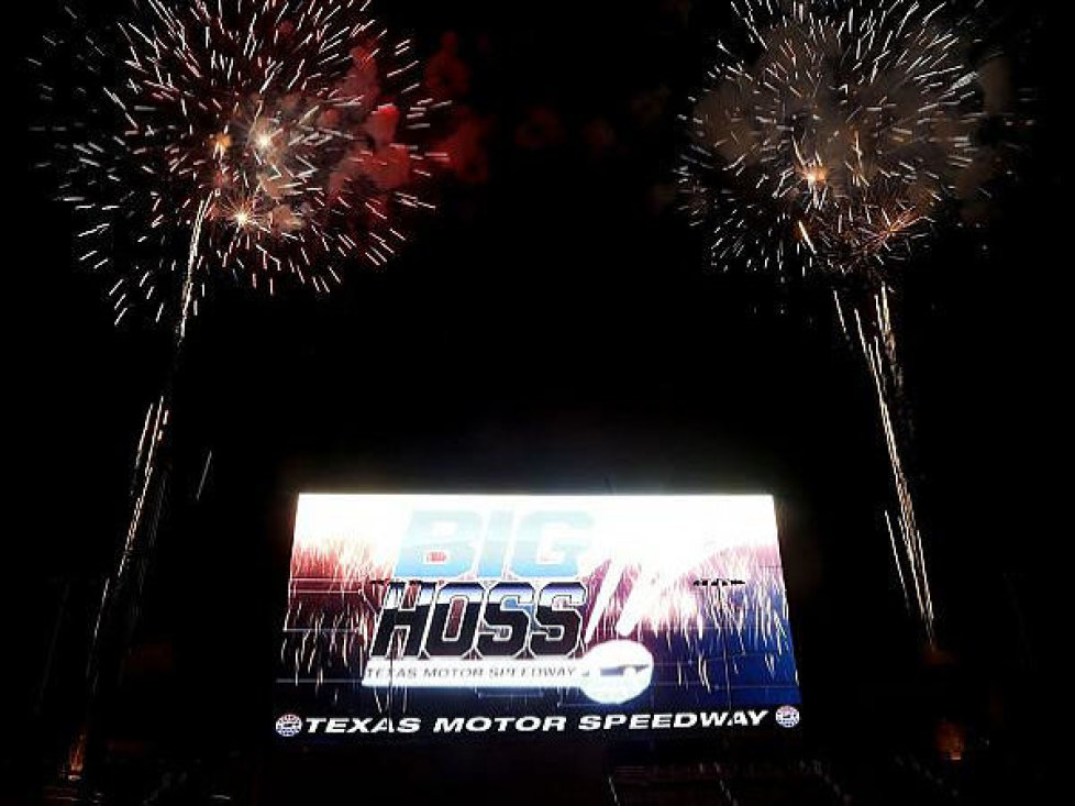 TV Screen Bildschirm Big Hoss Texas Motor Speedway