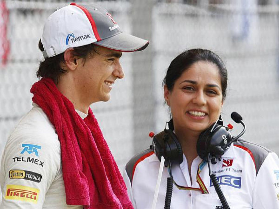 Esteban Gutierrez, Monisha Kaltenborn