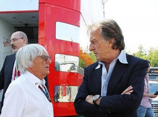 Titel-Bild zur News: Bernie Ecclestone, Luca di Montezemolo
