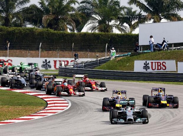 Titel-Bild zur News: Nico Rosberg, Daniel Ricciardo, Sebastian Vettel, Fernando Alonso, Kimi Räikkönen