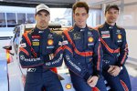 Daniel Sordo, Thierry Neuville und Juho Hänninen 