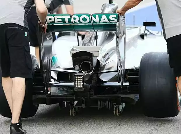 Titel-Bild zur News: Mercedes-Diffusor