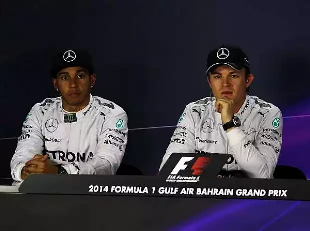 Lewis Hamilton, Nico Rosberg Titel-Bild zur News: Lewis Hamilton, Nico Rosberg
