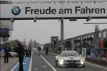 Maxime Martin (RMG-BMW), Uwe Alzen und Marco Wittmann (RMG-BMW) 