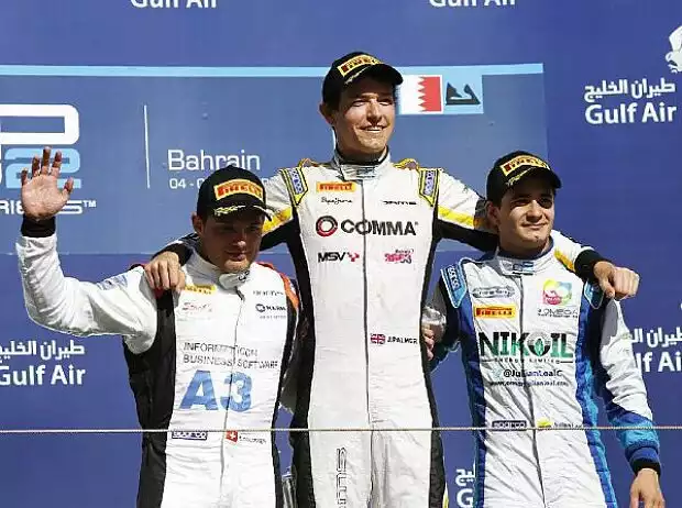Simon Trummer, Jolyon Palmer, Julian Leal Titel-Bild zur News: Simon Trummer, Jolyon Palmer, Julian Leal
