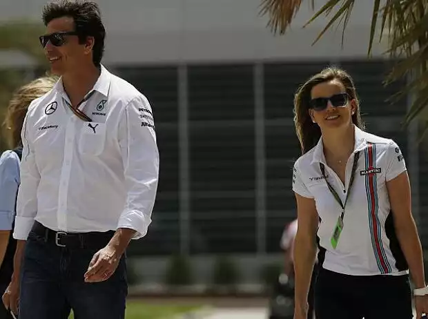 Titel-Bild zur News: Toto Wolff, Susie Wolff