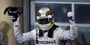 Gigantisches Duell: Hamilton bezwingt Rosberg in Bahrain!