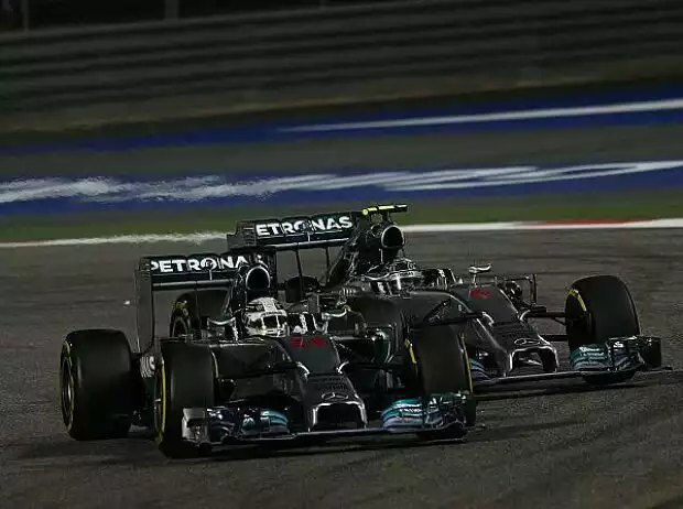 Lewis Hamilton, Nico Rosberg Titel-Bild zur News: Lewis Hamilton, Nico Rosberg