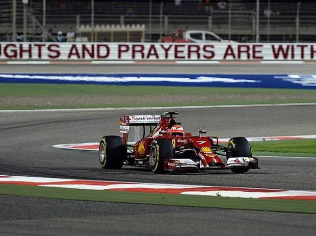 Titel-Bild zur News: Michael Schumacher, Kimi Räikkönen