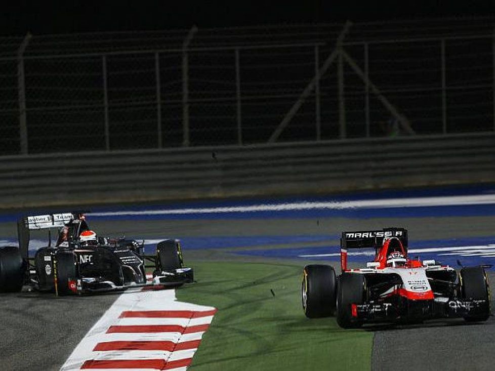 Jules Bianchi, Adrian Sutil