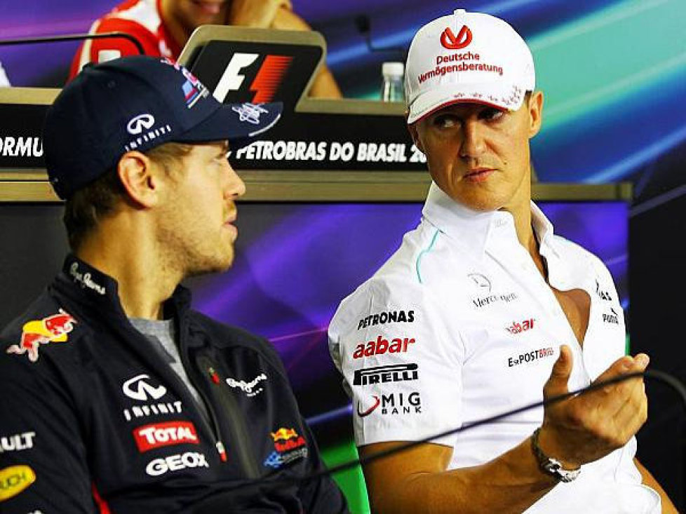 Sebastian Vettel, Michael Schumacher