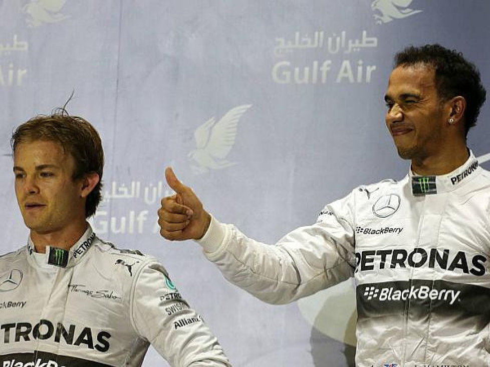 Nico Rosberg, Lewis Hamilton