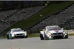 Maxime Martin (RMG-BMW), Uwe Alzen und Marco Wittmann (RMG-BMW) 