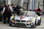 Maxime Martin (RMG-BMW), Uwe Alzen und Marco Wittmann (RMG-BMW) 